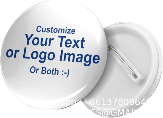 Custom Button Pins Personalize Your Own Name Logo Photo Pins Round Badges Design Your Own Personalized Pinback Buttons