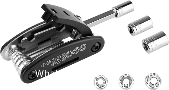Bike Repair Tool Kit - 16 in 1 Bicycle Multitool Mountain Bike Tool Cycling Maintenance, Bike Hex Key Wrench