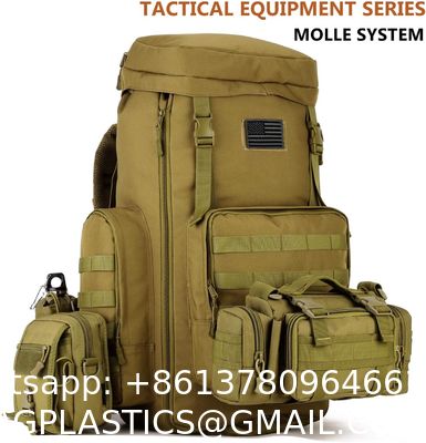 Tactical ornaments Army Backpack, Tactical Hiking Daypack 70-85L ornaments MOLLE Assault Backpack Army Traveling Campi