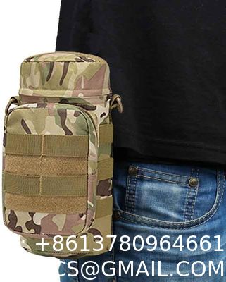 Tactical Molle Water Pouch, Tactical Bottle Holder ornaments Water Bottle Bag Hydration Carrier H20 Pouch Kettle Pouch