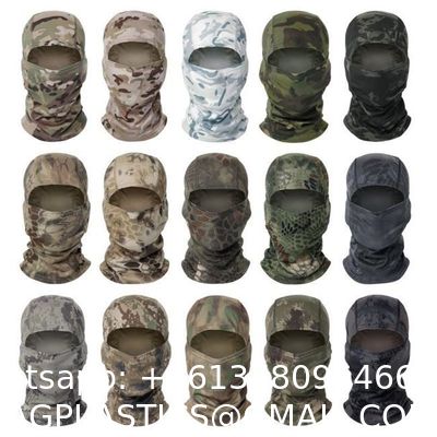 Outdoor Camouflage Tactical Mask Scarf ornaments Camo Face Mask Bandana Balaclava Hood Headwear Men Women Tactical