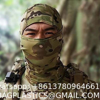 Outdoor Camouflage Tactical Mask Scarf Military Camo Face Mask Bandana Balaclava Hood Headwear Men Women Tactical
