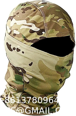 Outdoor Camouflage Tactical Mask Scarf Military Camo Face Mask Bandana Balaclava Hood Headwear Men Women Tactical