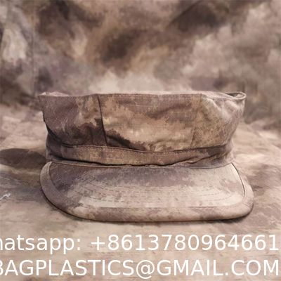 Octagonal ornaments Camouflage Cap Sun Hat ornaments Army Hat Woodland Camo Outdoor Tactical Octagonal Cap Fishing Hik