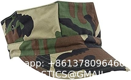 Octagonal Military Camouflage Cap Sun Hat Military Army Hat Woodland Camo Outdoor Tactical Octagonal Cap Fishing Hik