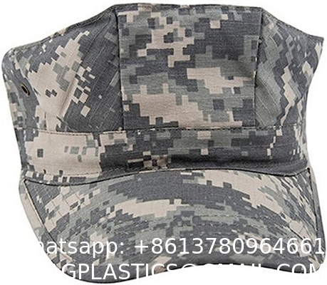 Octagonal Military Camouflage Cap Sun Hat Military Army Hat Woodland Camo Outdoor Tactical Octagonal Cap Fishing Hik