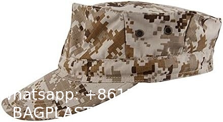 Octagonal Military Camouflage Cap Sun Hat Military Army Hat Woodland Camo Outdoor Tactical Octagonal Cap Fishing Hik