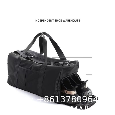 Sports Fitness Bag Short Distance Travel Bag Dry Wet Separation Portable Messenger Travel Sports Training Basketball