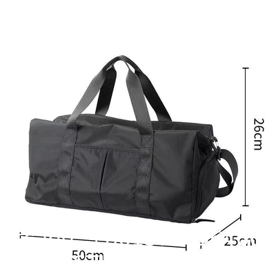 Sports Fitness Bag Short Distance Travel Bag Dry Wet Separation Portable Messenger Travel Sports Training Basketball