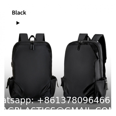 Custom Multifunctional Waterproof Business Laptop Backpack For Male USB Charging Nylon Casual Rucksack Men's Backpack