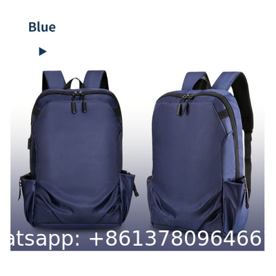 Custom Multifunctional Waterproof Business Laptop Backpack For Male USB Charging Nylon Casual Rucksack Men's Backpack