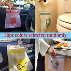 Biodegradable Easy Stick-On Disposable Car Trash Bag, Compostable Cornstarchbag Leakproof Vomit Bag, Kitchen Storage Bag