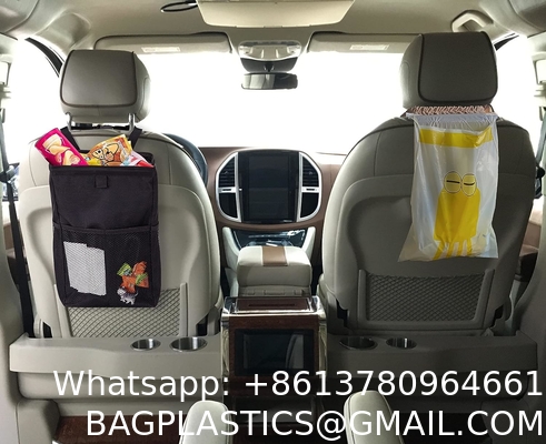 Car Trash Can For Car Cute, Car Trash Bag Bin Hanging Waterproof Automotive Car Garbage Cans Leak Proof Vehicle