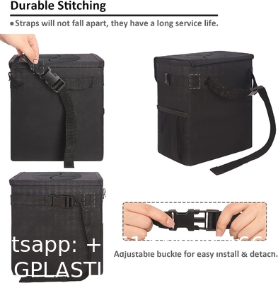 Car Trash Can For Car Cute, Car Trash Bag Bin Hanging Waterproof Automotive Car Garbage Cans Leak Proof Vehicle