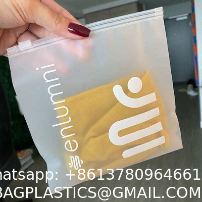 Frosted Packaging Bag,50PCS 5.5 * 7.9"Clear Plastic Poly Bags,3 Mil Reclosable Clear Ziplock Poly Bags