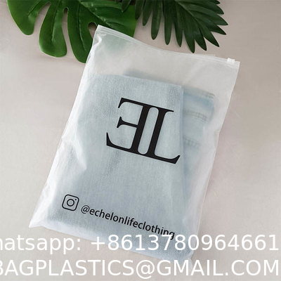 Frosted Packaging Bag,50PCS 5.5 * 7.9"Clear Plastic Poly Bags,3 Mil Reclosable Clear Ziplock Poly Bags
