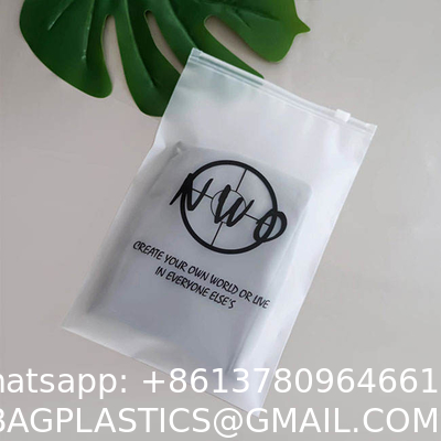 Frosted Packaging Bag,50PCS 5.5 * 7.9"Clear Plastic Poly Bags,3 Mil Reclosable Clear Ziplock Poly Bags