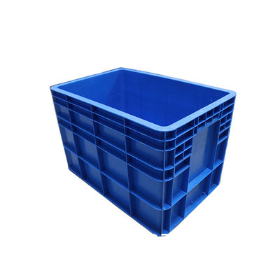 Euro Stacking Box Euro Standard Solid Plastic Container Crate Heavy Loading Stackable Collapsible Auto Industrial Parts Storage Solution