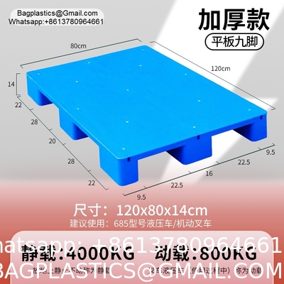 Factory Heavy Duty Grid Tianzi Forklift Logistics Warehouse Moisture Proof Plastic Pallet Recycled Black Plastic Pallet Black Color For Export Disposable Cheap Plastic Pallet Light Duty