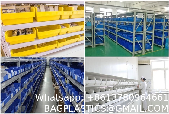 Logistic Shelf Stacking Bin Solid Box Design Warehouse Small Parts Storage Plastic Box For Small Part Organization