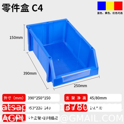 Best Storage System Medium Duty Longspan Shelving Shelf Rack With Plastic Box Heavy Duty Plastic Storage Bins