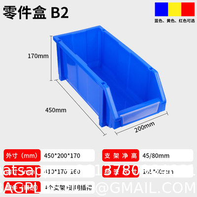 Best Storage System Medium Duty Longspan Shelving Shelf Rack With Plastic Box Heavy Duty Plastic Storage Bins