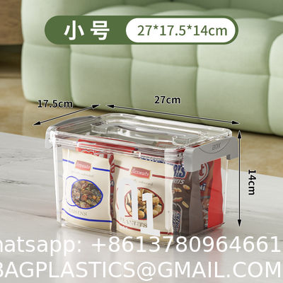 Plastic Storage Bins With Lids Quart Storage Containers With Black Buckle Latch, Stackable Storage Organizers For Home Pantry Office Classroom Organization, Clear