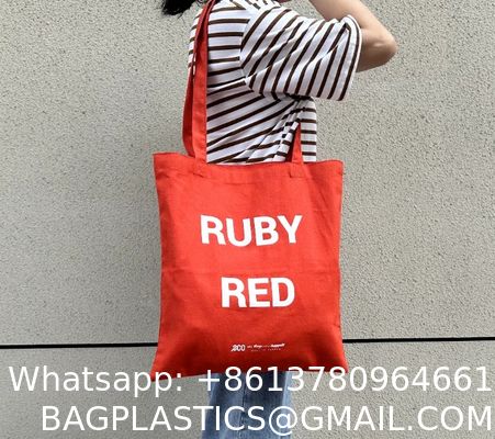 Customised Reusable Shopping Cotton Tote Bag Personalised Blank Canvas Bag Large Capacity Sturdy Durable Shopping Bag