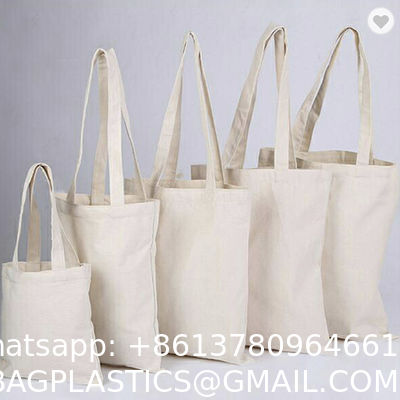 Custom Cotton Canvas Tote Bag Cotton Canvas Bag Reusable Shopping Bags Silk Screen Branded Strap Tote Bag Cotton Canvas Shopping Bag Custom Printed Logo Recycled Cotton Canvas Shopping Tote Daily