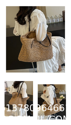 Crochet Raffia Tote Bag Kit Set For Beginners Beach Tote Bag For Women Beach Straw Handmade Bag Woven Rattan Bag For Women Raffia Yarn For Crocheting Raffia Paper Ribbons For Craft