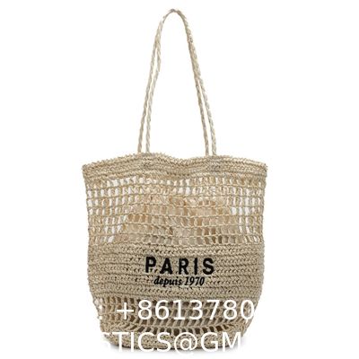 Find Similar Icon Summer Beach Holiday Dress Luxury Lady Casual Underarm Handbag Slouch Crochet Straw Raffia Tote Shopping Travel Bucket Bag
