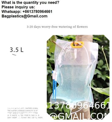 Plant Watering Bags, Indoor Drip Water Bag 1.72gal/6.5L High Volumetric,Precisely Adjustable Drip Rate, Long Time House Plant Support