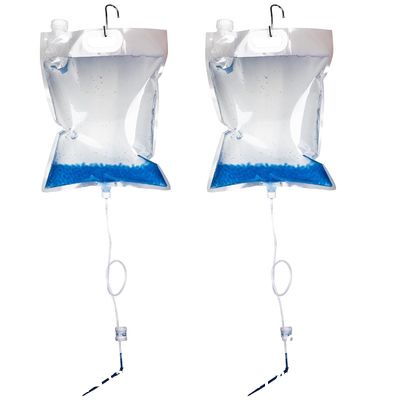 Extra Large Plant Drip Irrigation Bag Automatic Watering Bags Self Automatic Watering System Drip Irrigation Device With Adjustable Valve Switch For Gardening Flower Outdoor, Clear