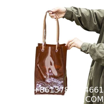Vinyl beach totes handy bag, handle bag, should bag, Clear bag, Holographic Tote Bags, Iridescent Waterproof Top Handle Bag, Clear Jelly Totes Vocation Party Beach Bag