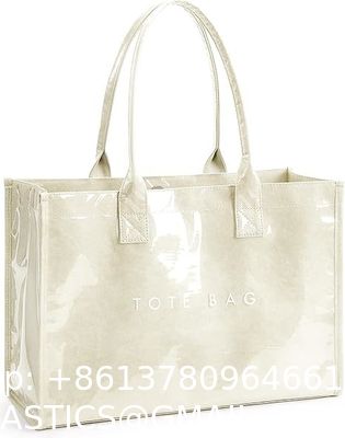 waterproof fashionable Customized Printed Dupont Paper Bag With Zipper Can Be Washed And Torn Not Break The Handbag Shoulder Crossbody Bag