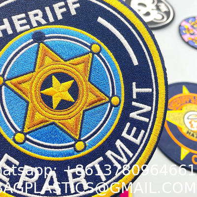 Embroidery Letters Patches Route 66 Sew Iron On Applique Black White Embroidered Patch Badges For DIY Bag Jeans Hat T Shirt