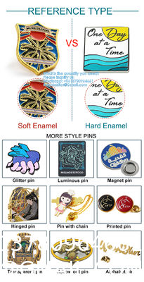 Factory Custom School/Club/Organization Commemorative Enamel Badge Soft Lapel Pin Personalized Custom Metal Epoxy Enamel Pin Lapel Pin Companies Logos Souvenir Name Tag Badge Pins Metal Suit Coat Pin