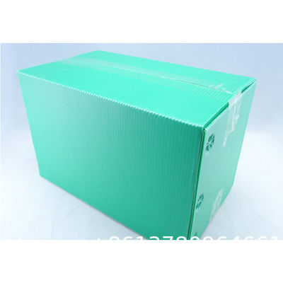 Manufacturers Anti Static PP Hollow Plate Turnover Box Foldable Carton Type Corrugated Poly Packaging Storage Box 5mm Thick PP Plastic Moving Boxes Space-Saving Design Cutting Processing