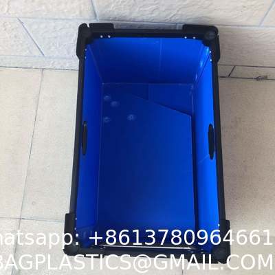 Wholesale Polypropylene Manufacturer Pp Sheets Hollow Plastic Storage Boxes With A Border Corrugated Frame Box Polypropylene Cardboard Sheet Container Coroplast Storage Box