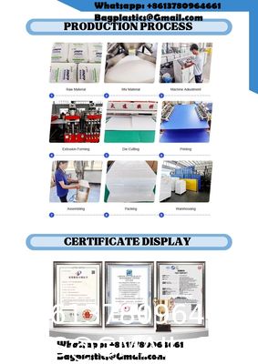 Wholesale Polypropylene Manufacturer Pp Sheets Hollow Plastic Storage Boxes With A Border Corrugated Frame Box Polypropylene Cardboard Sheet Container Coroplast Storage Box