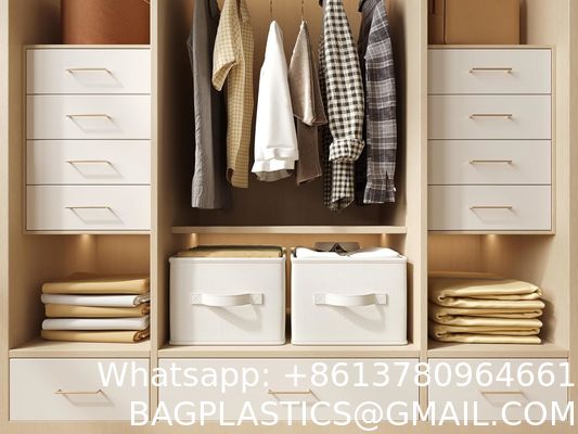 Closet Storage Fabric Storage Bins for Shelves Stackable Clothes Storage Bins With Lids,Closet Organizers Fabric Printing Box For Home Office,Blanket Clothes Organizers, Under Bed Storage Containers