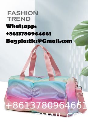 Sports Duffel Travel Bag, Gym Bag With Shoes Compartment,Sports Duffle Bag For Girls,Waterproof Travel Gym Tote Bags For Women,Purple