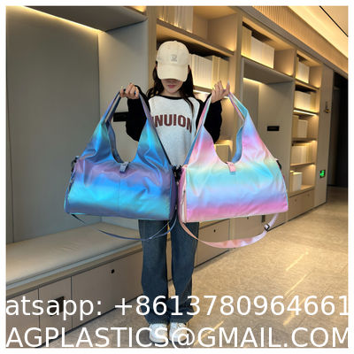 Personalized Initial Dance Bag For Girls, Small Lace Gym Sport Yoga Dance Bags Gift For Teen Girls, Cute Letter Kids Ballet Bag Zipper Toddler Travel Duffle Tote With Adjustable Straps