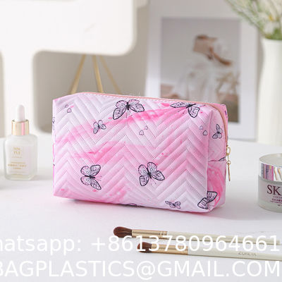 Toiletry Bag Travel Makeup Bag Portable Cosmetic Bag Organizer For Women And Girls Toiletry Bag for Girls, Travel Waterproof Hanging Toiletry Bag for Girls, Galaxy Purple