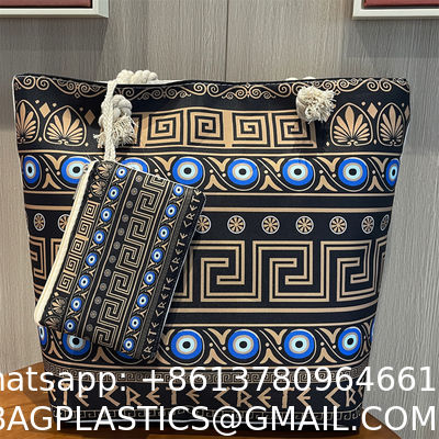 Evil Eye Tote Bag,Reusable Shopping Bags, Funny Novelty Canvas Tote Bag, Aesthetic Grocery Bags, Gifts For Women Mom