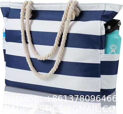 Hot Selling Multifunctional Large Capacity European And American Classic Popular Beach Bag Travel Holiday Gym Essential