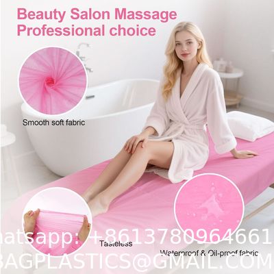 Disposable Massage Table Sheets 31" X 71" - Non-Woven Fabric Bed Covers For Spa, Massage, Beauty & Tattoos - Breathable, Hygienic