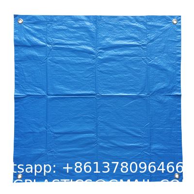 Manufacturer PE Tarpaulin Cover Waterproof Outdoor Plastic Fish Pond Fabric Hay Cover Plain PE Tarpaulin For Car Use Heavy Duty Tarp 8x10FT,5 Mil-Multipurpose Waterproof Poly Tarpaulin with Reinforced