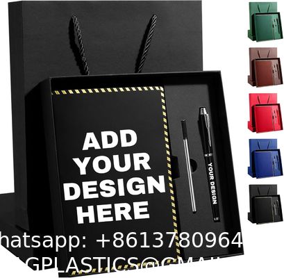 Gift for Business Promotion Business Gift Thermo Cup Journal Gift Set Journal Pen USB Box Case Suit Package Luxury Hardcover Notebook Diary With Gift Box Gift Box With Pen And USB Promotional Gift