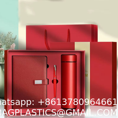 High End Gift Set Corporate Luxury Gift Promotion Items Notebook Umbrella Vacuum Flask Speaker Note Book Gift Set  Umbrella Vacuum Flask Pen USB Flash Drive Mouse Notebook Name Card Holder Bookmark